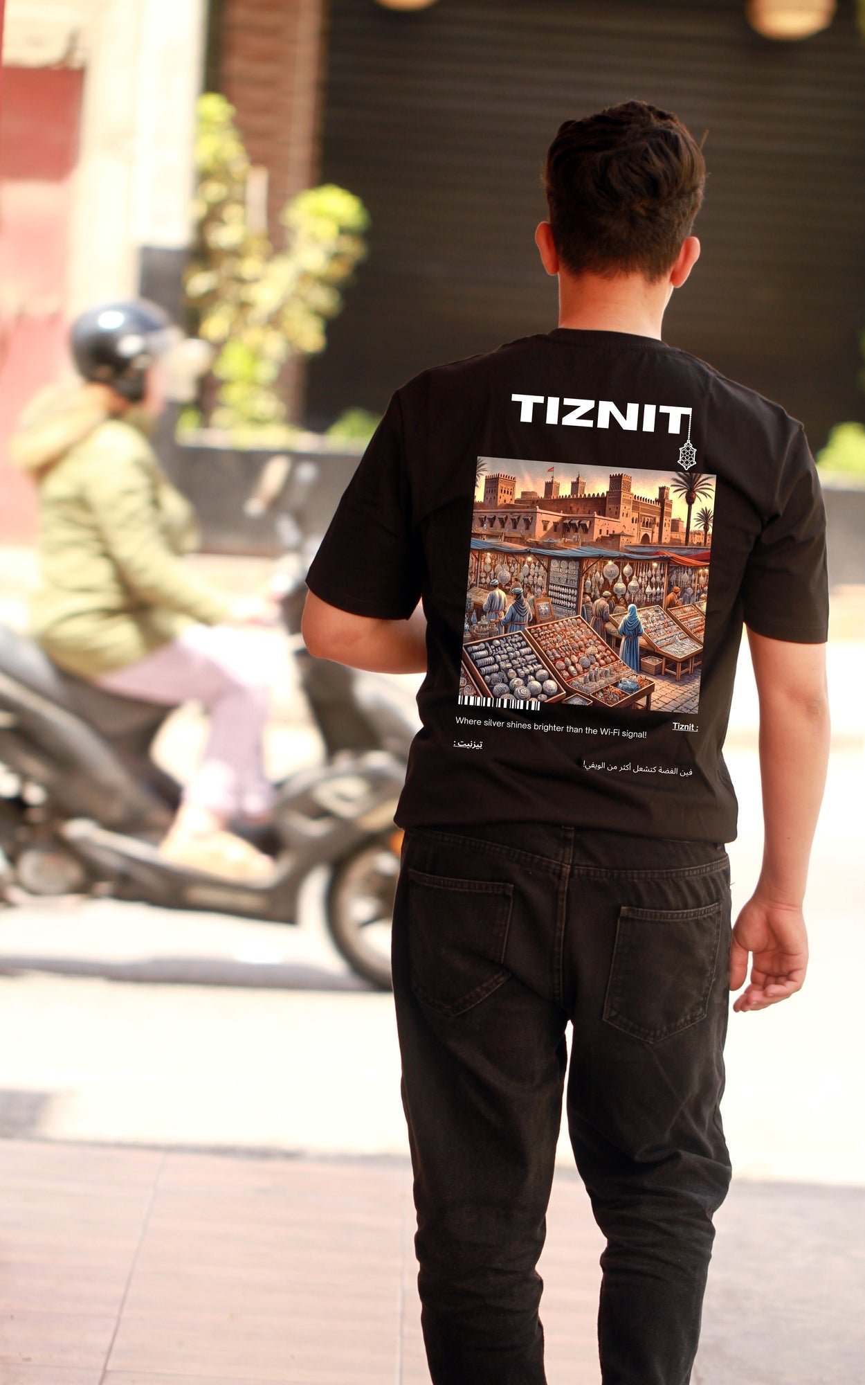 OverSize "TIZNIT" T-shirt / BELDI_CITIES Collection