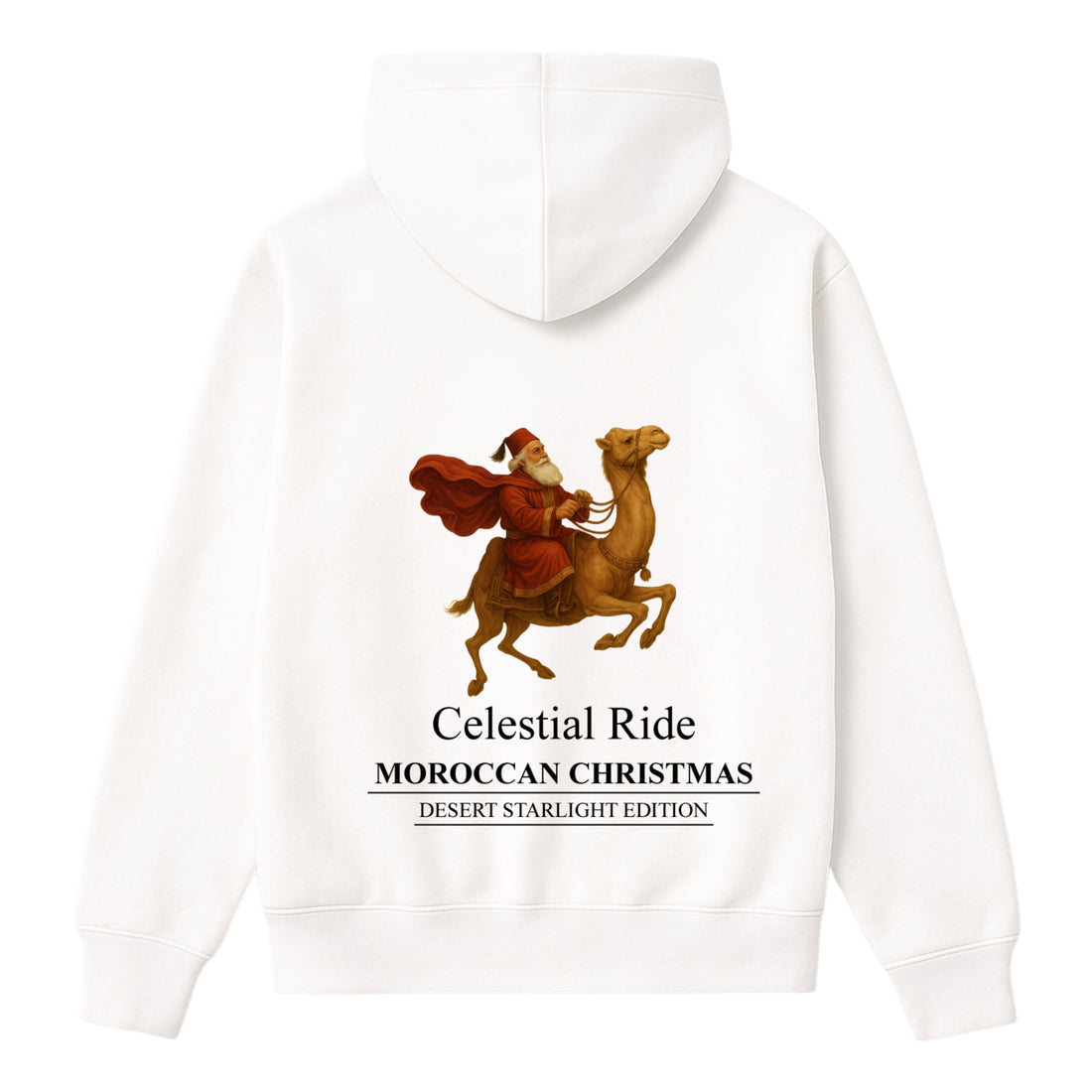 OverSize "CELESTIAL RIDE" Hoodie / MOROCCAN_CHRISTMAS Collection