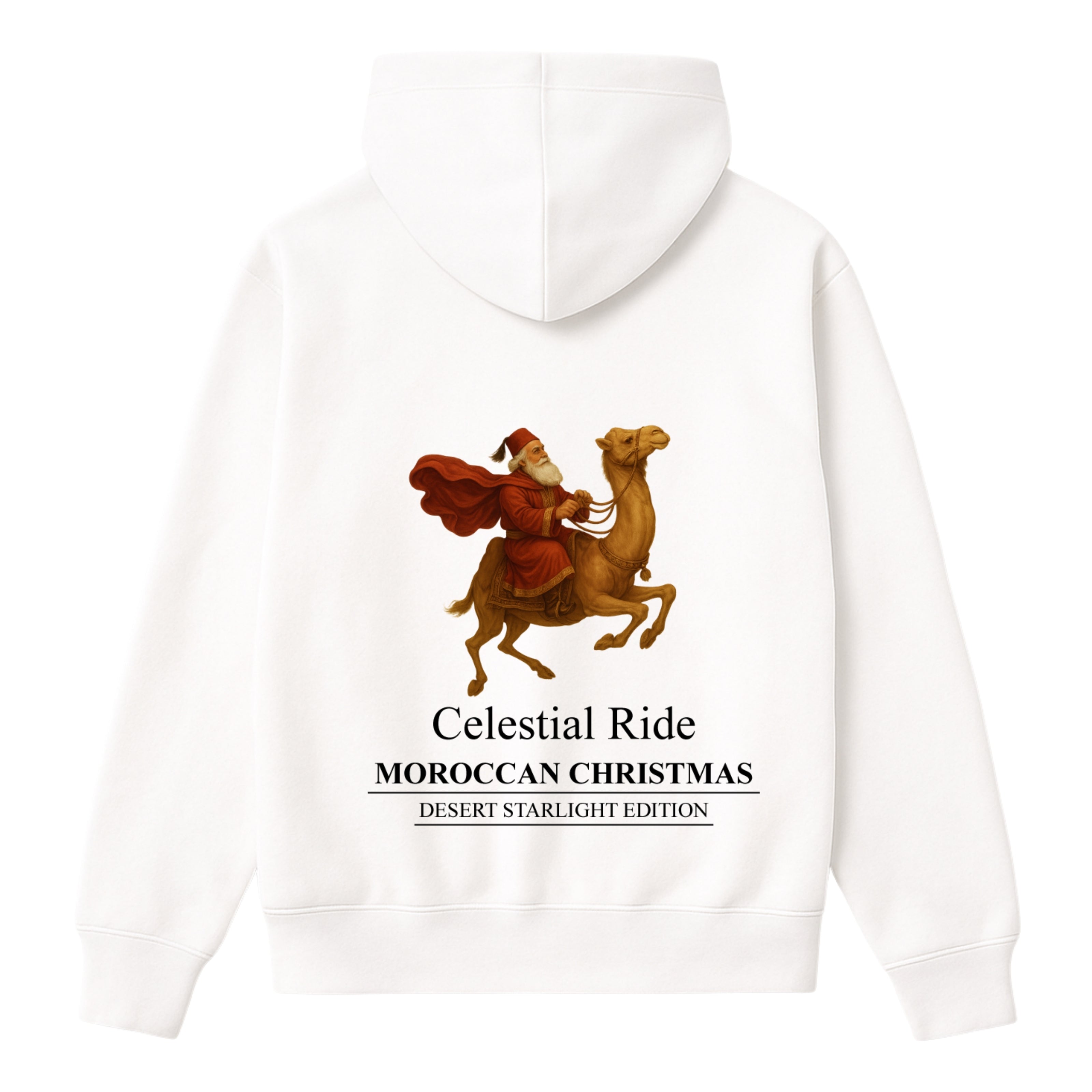 OverSize "CELESTIAL RIDE" Hoodie / MOROCCAN_CHRISTMAS Collection