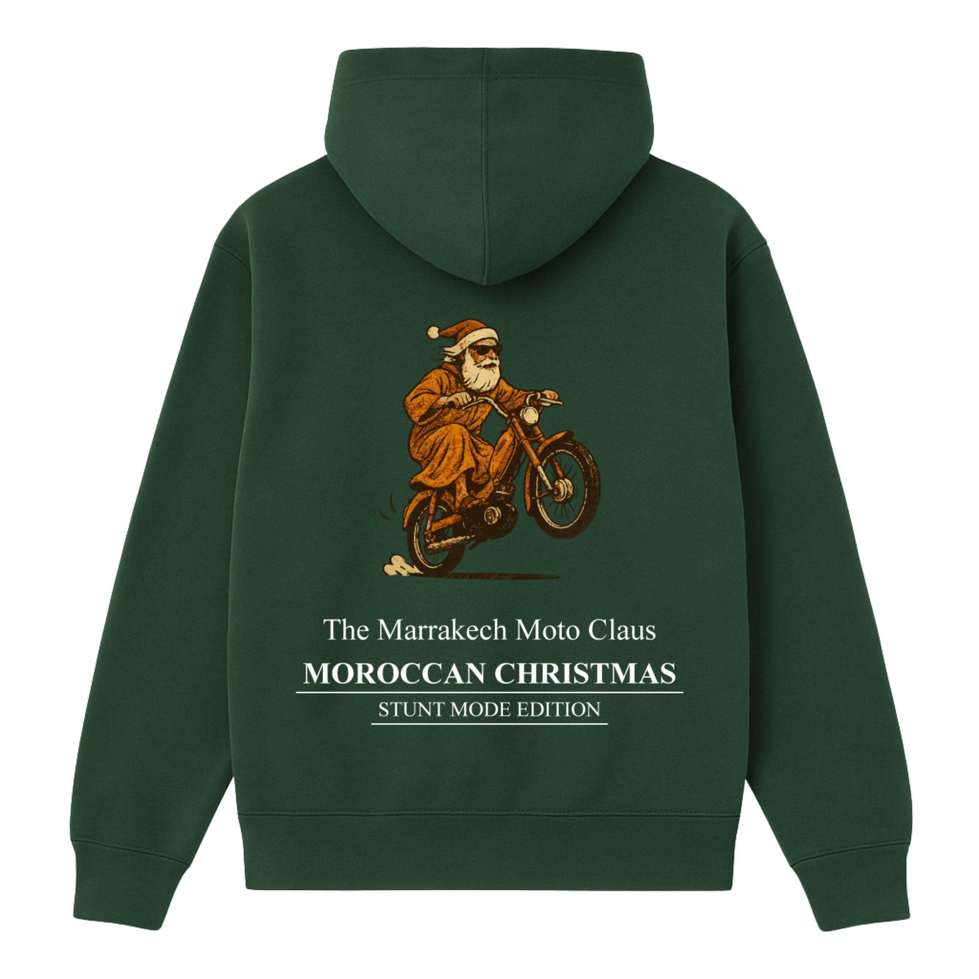 OverSize "103 WHEELIE" Hoodie / MOROCCAN_CHRISTMAS Collection