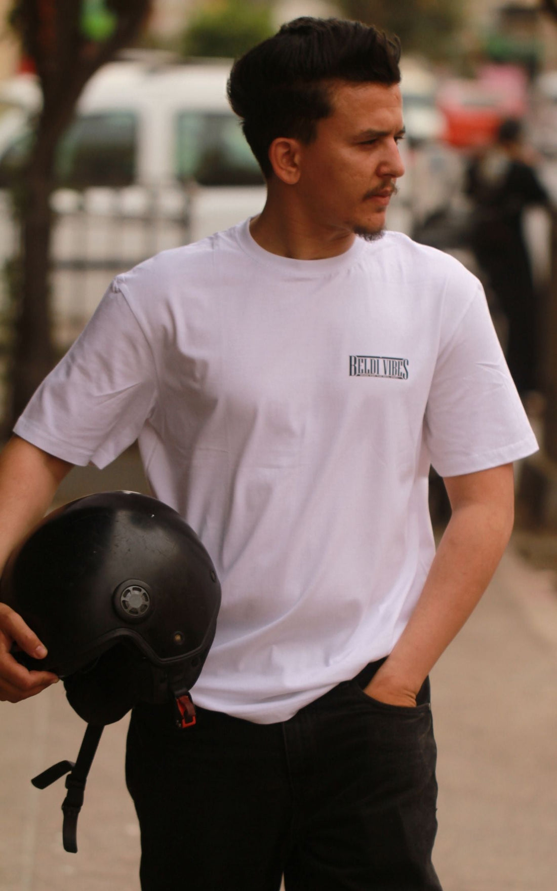 OverSize "GUEZAR O M3ECHI BLEFT" Tee shirt / MOROCCAN_QUOTES Collection