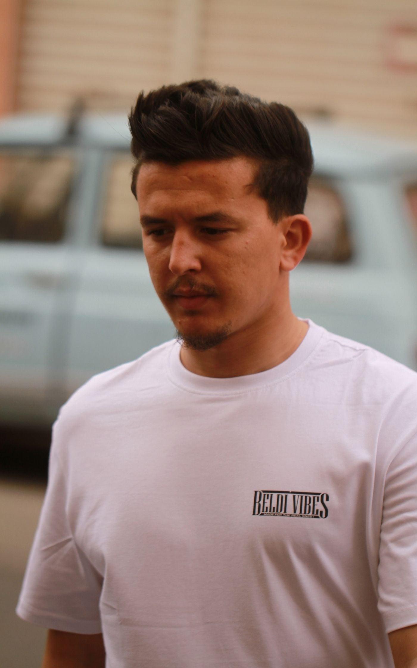 OverSize "LI MA3ENDO HEM KATWELDO LIH HMARTO" T-shirt / BELDI_CITIES Collection