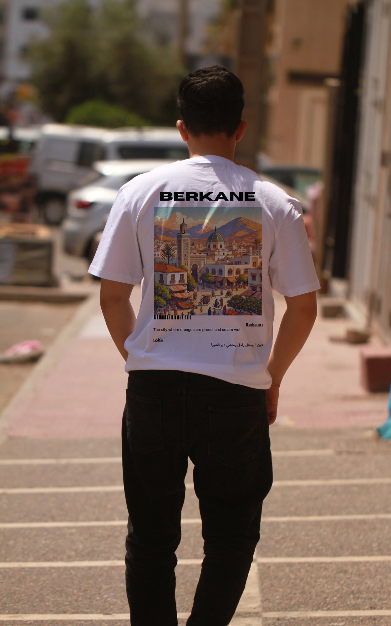 OverSize "BERKANE" T-shirt / BELDI_CITIES Collection