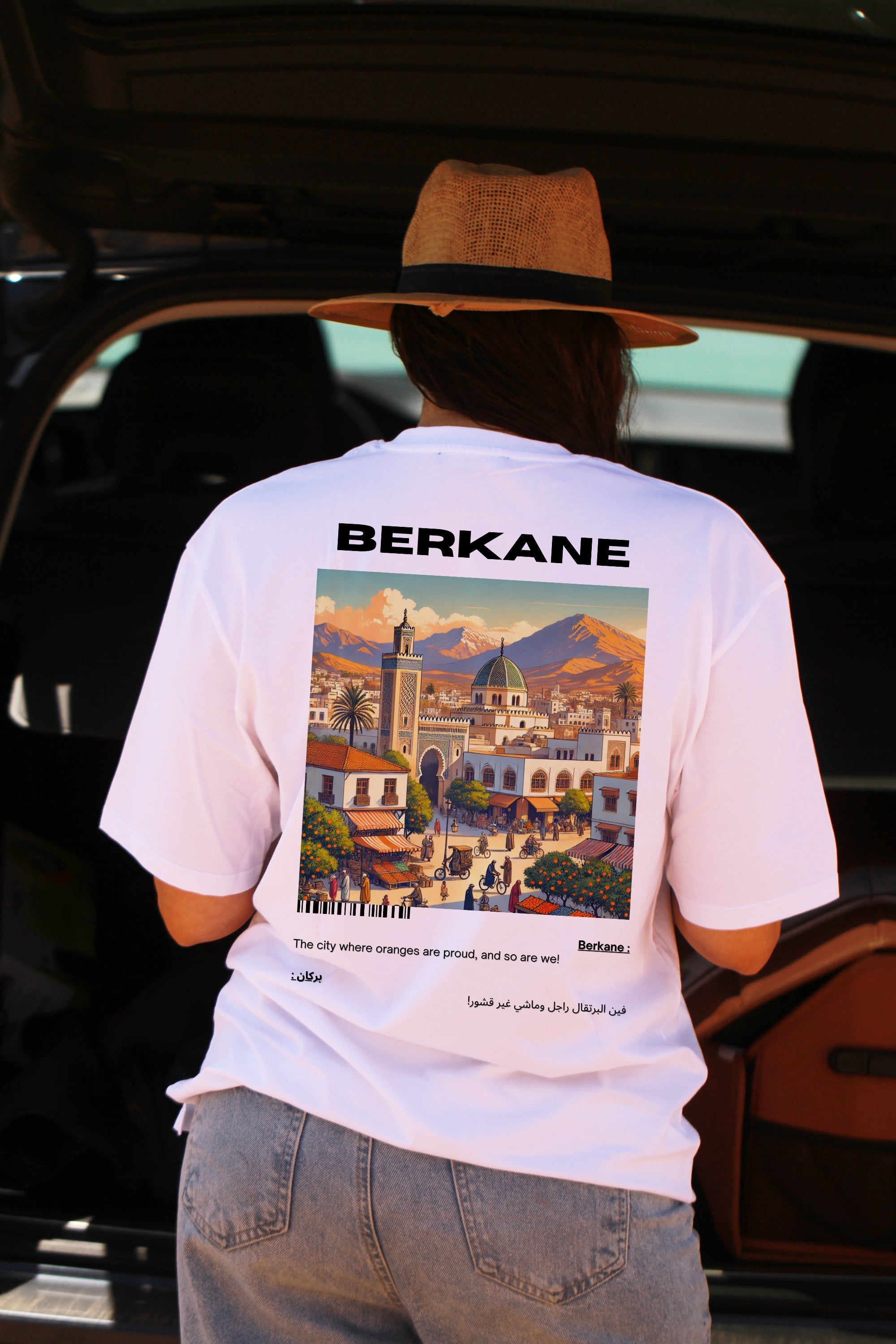 OverSize "BERKANE" T-shirt / BELDI_CITIES Collection