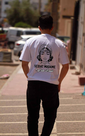 OverSize "SEDDAT MADAME" T-shirt / BELDI_CITIES Collection