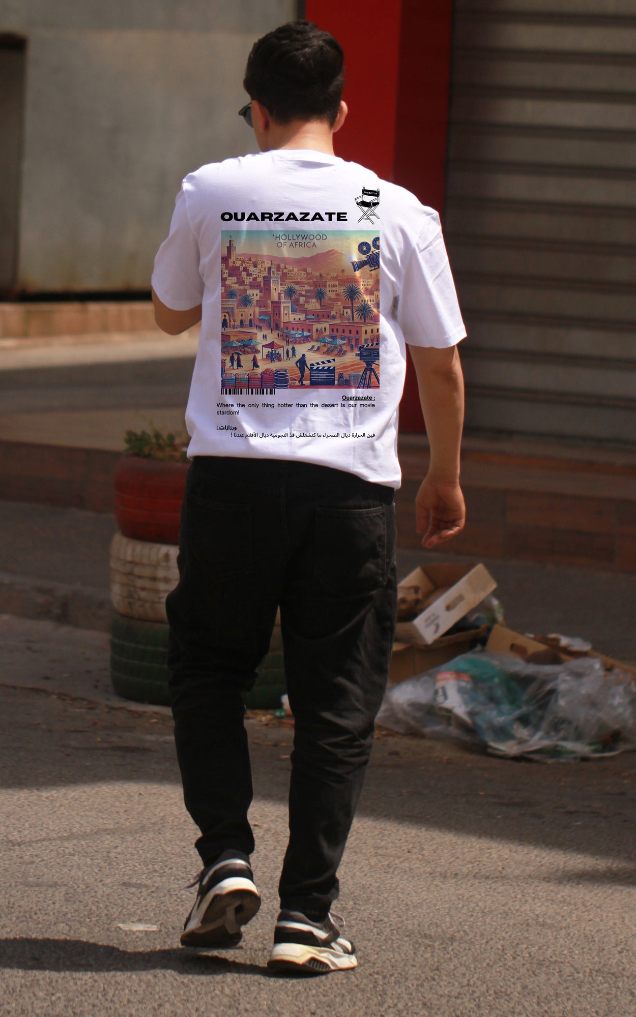 OverSize "OUARZAZATE" T-shirt / BELDI_CITIES Collection