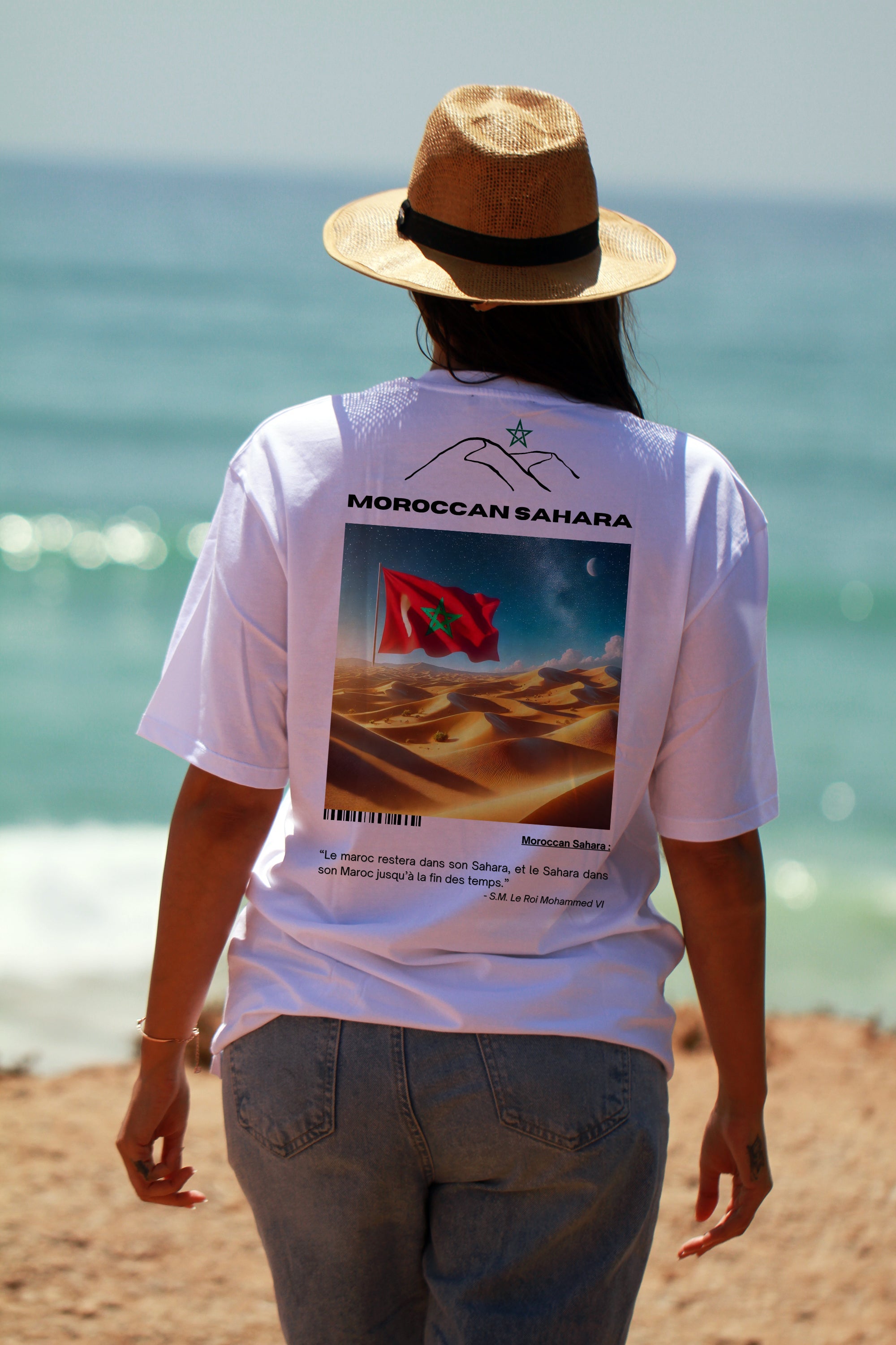 OverSize "MOROCCAN SAHARA" T-shirt / BELDI_CITIES Collection