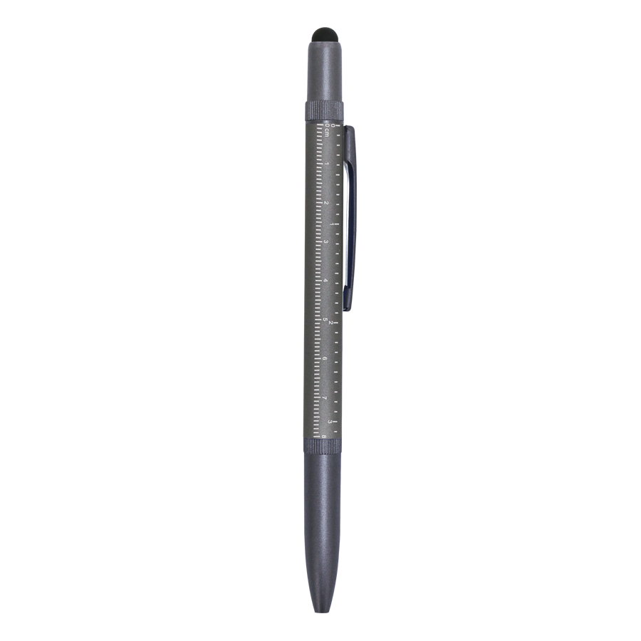 stylo multifonction en aluminium