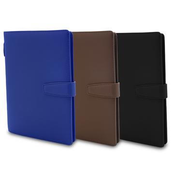 note book a5 en similicuir forme pochette
