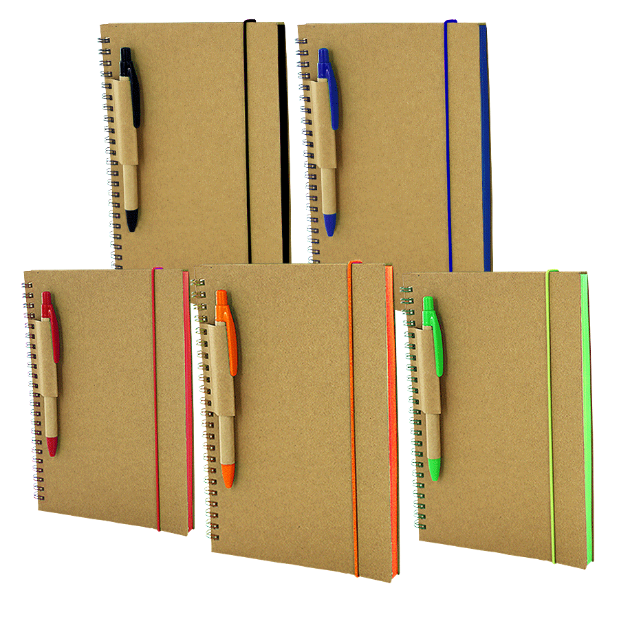 note-book a5  ecologique en carton