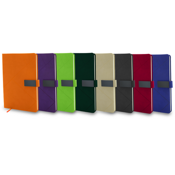 notebook a5 avec motif géométrique