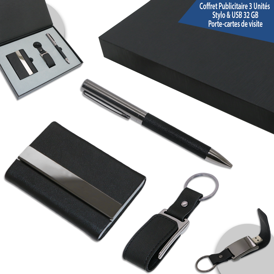 coffret publicitaire 3 unités