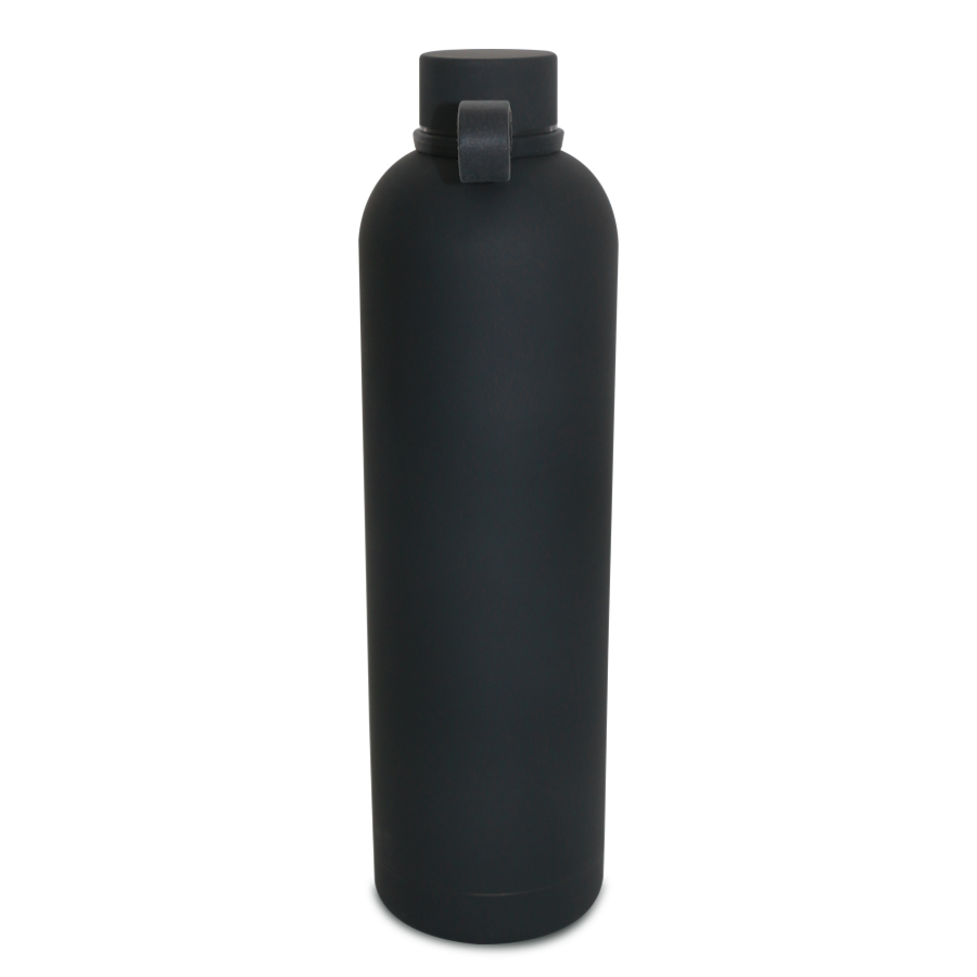 bouteille isotherme 1000 ml en inox et soft-touch