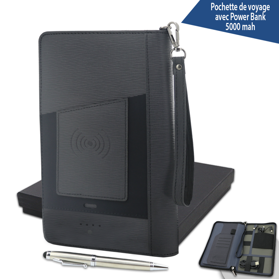 pochette de voyage avec power bank 5000 mah (Copy)