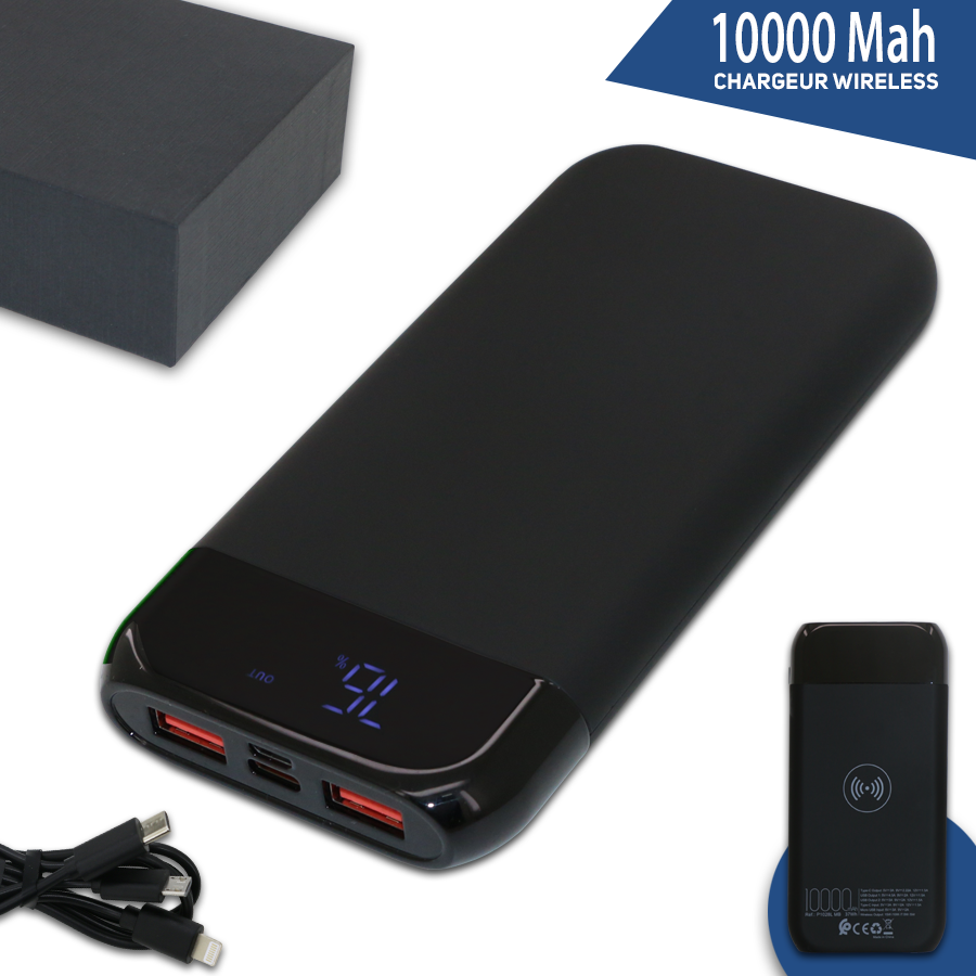 batterie externe 10000 mah sans fil