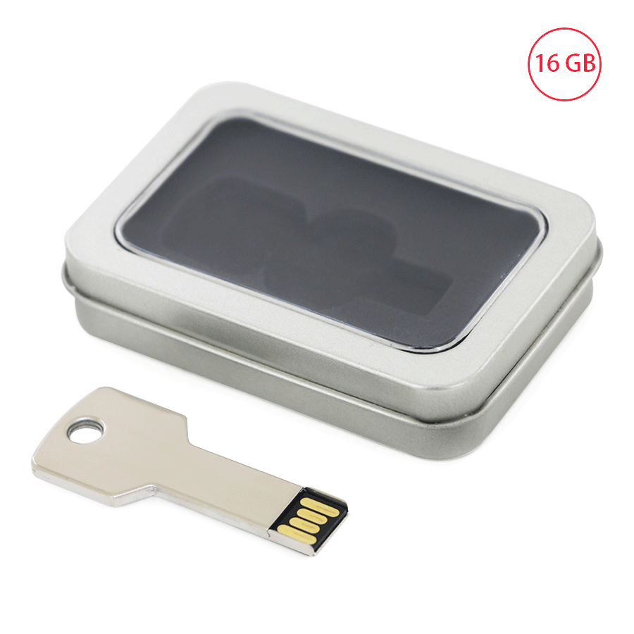 usb 16 gb en forme de clé