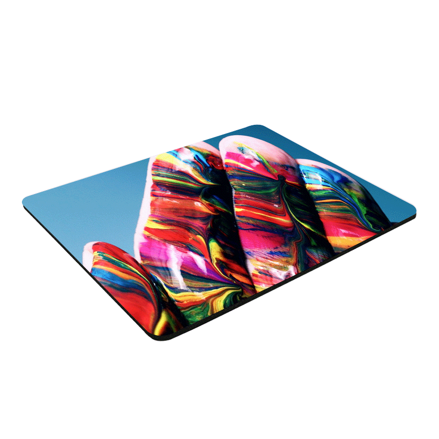 tapis souris blanche pour sublimation