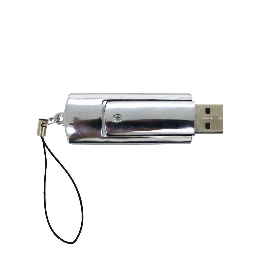 usb rotative publicitaire 8 gb en métal