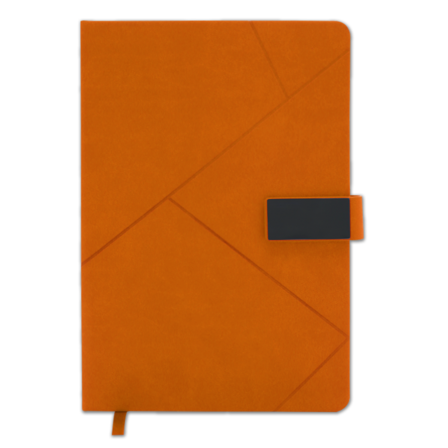 notebook a5 avec motif géométrique