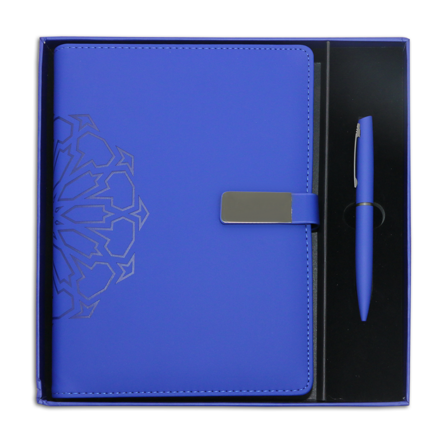 coffret note book publicitaire avec stylo