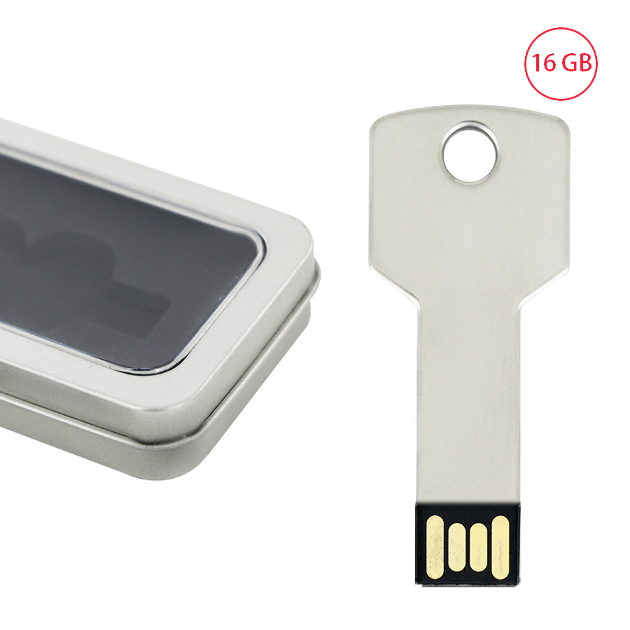 usb 16 gb en forme de clé