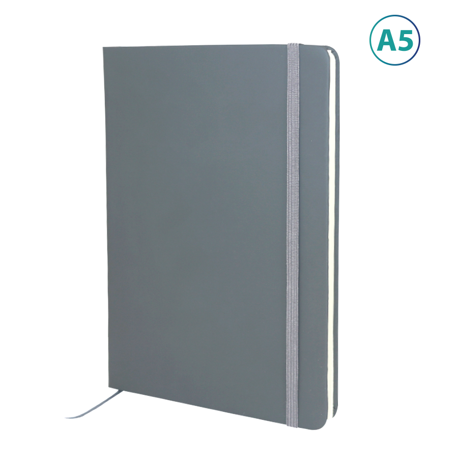 notebook publicitaire a5 elastique soft-touch