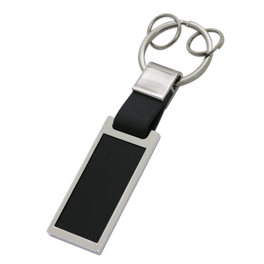 porte-clés personnalisable forme rectangulaire