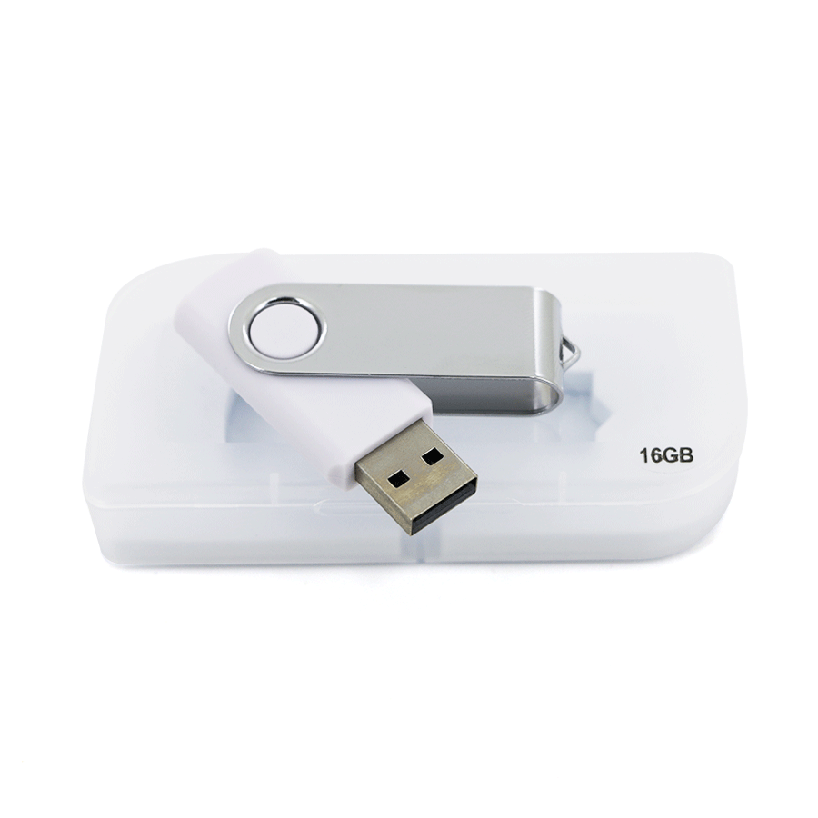 usb rotative personnalisable 16gb