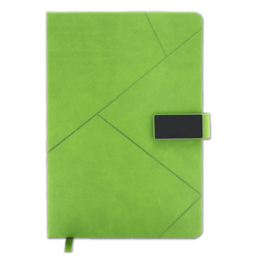 notebook a5 avec motif géométrique
