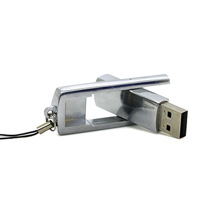 usb rotative publicitaire 8 gb en métal
