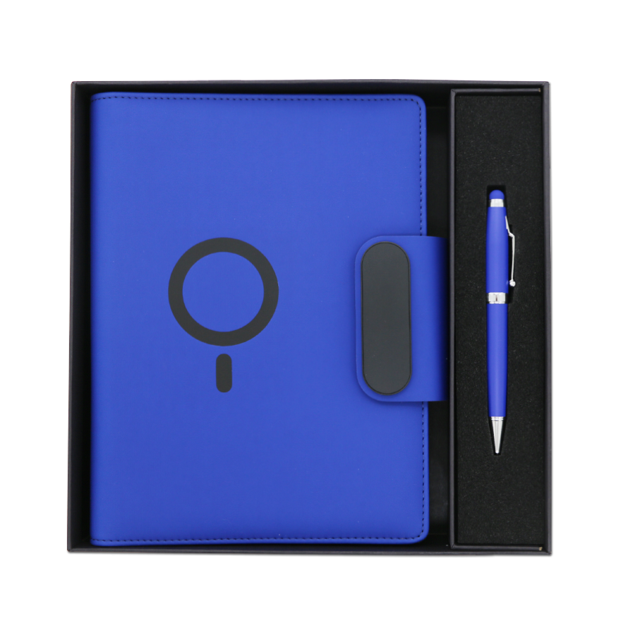 coffret note-book power bank 8000 mah wireless