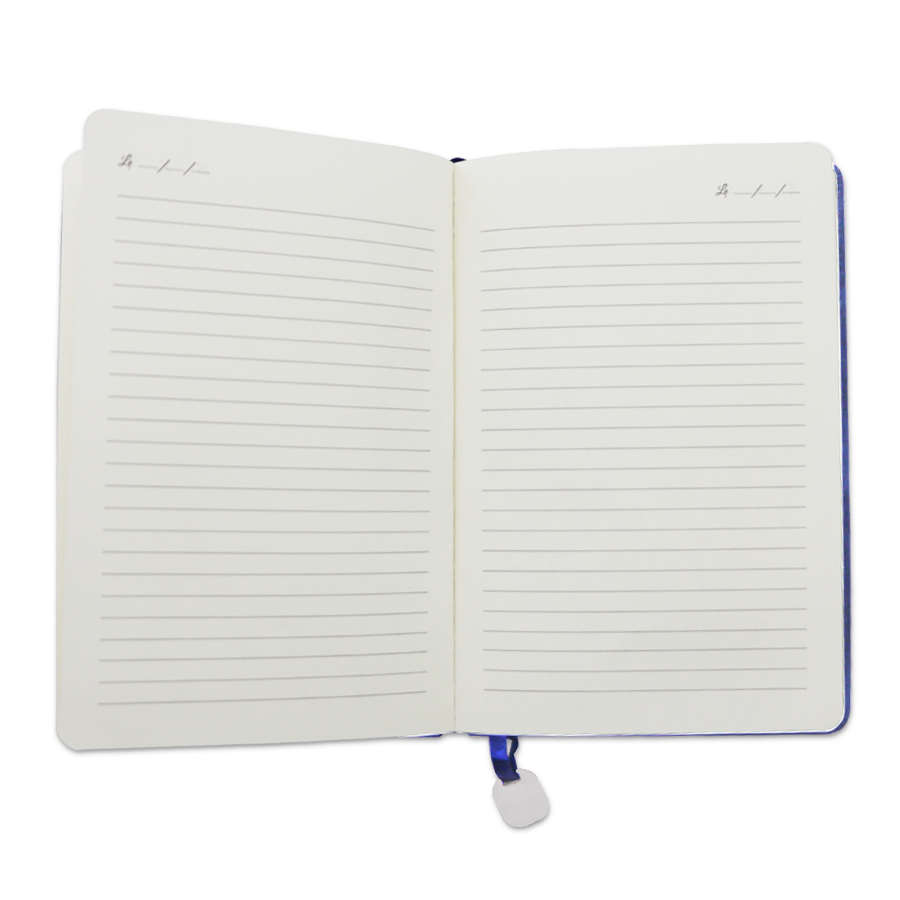 bloc-note a5 en similicuir avec motif arabesque
