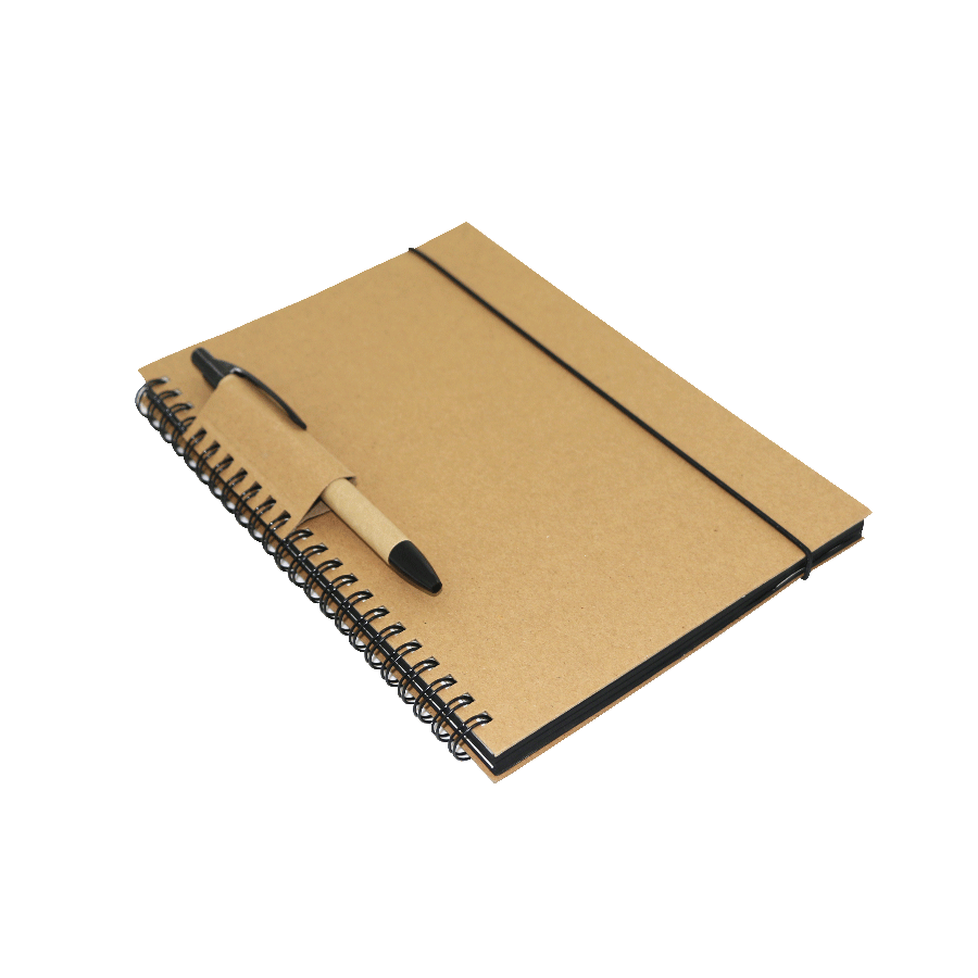 note-book a5  ecologique en carton