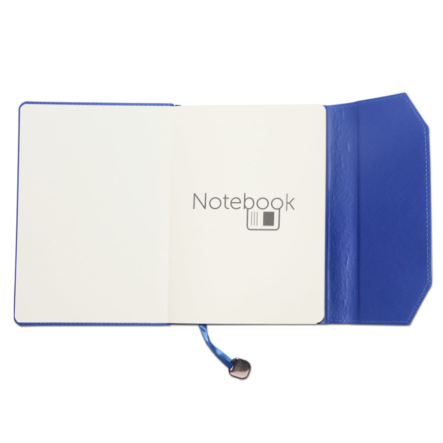 coffret note-book en simili cuir avec stylo