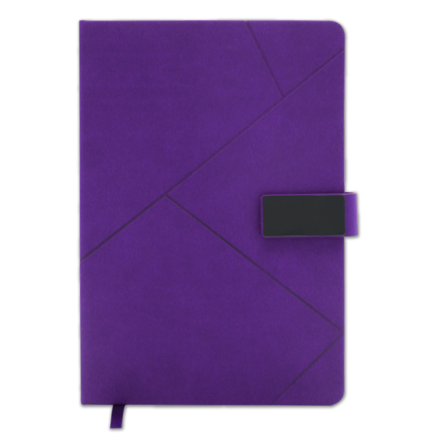 notebook a5 avec motif géométrique