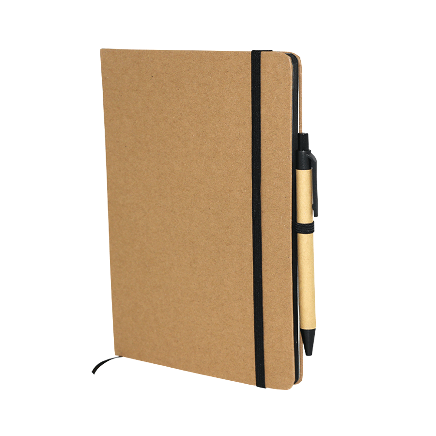 duo note-book ecologique publicitaire avec stylo