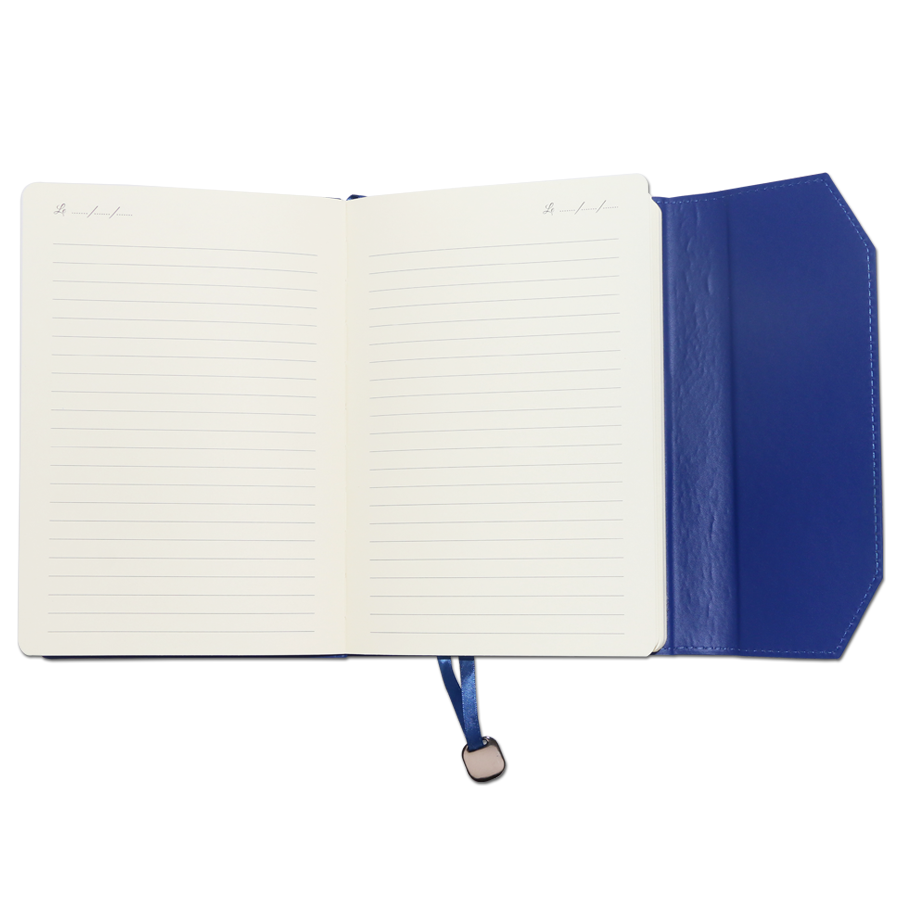 coffret note-book en simili cuir avec stylo