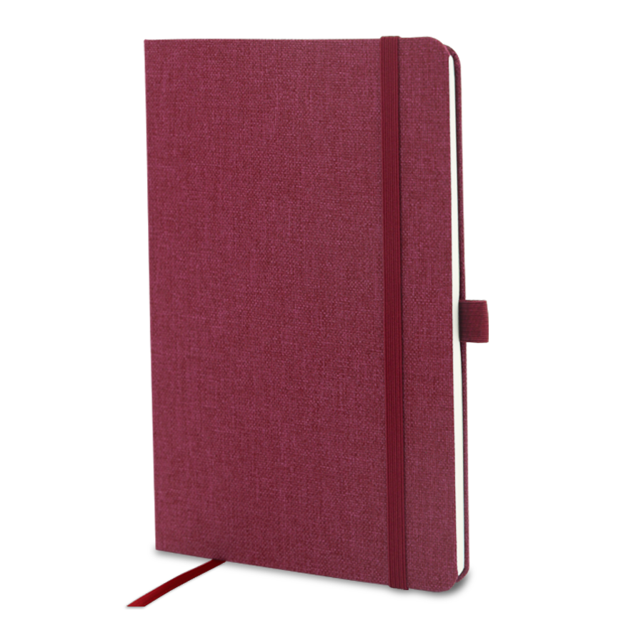 note book a5 en tissu recyclé