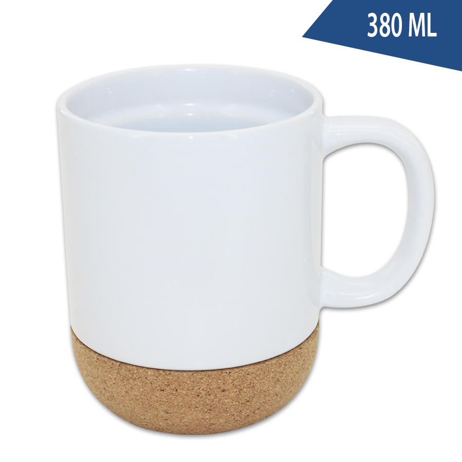 mug en porcelaine et liège 380 ml