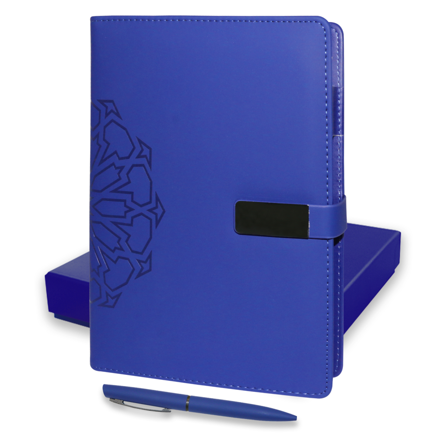 coffret note book publicitaire avec stylo