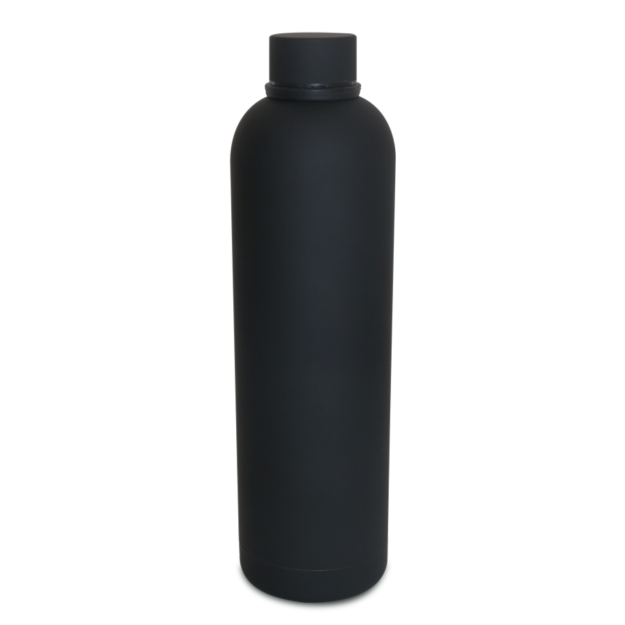 bouteille isotherme 1000 ml en inox et soft-touch