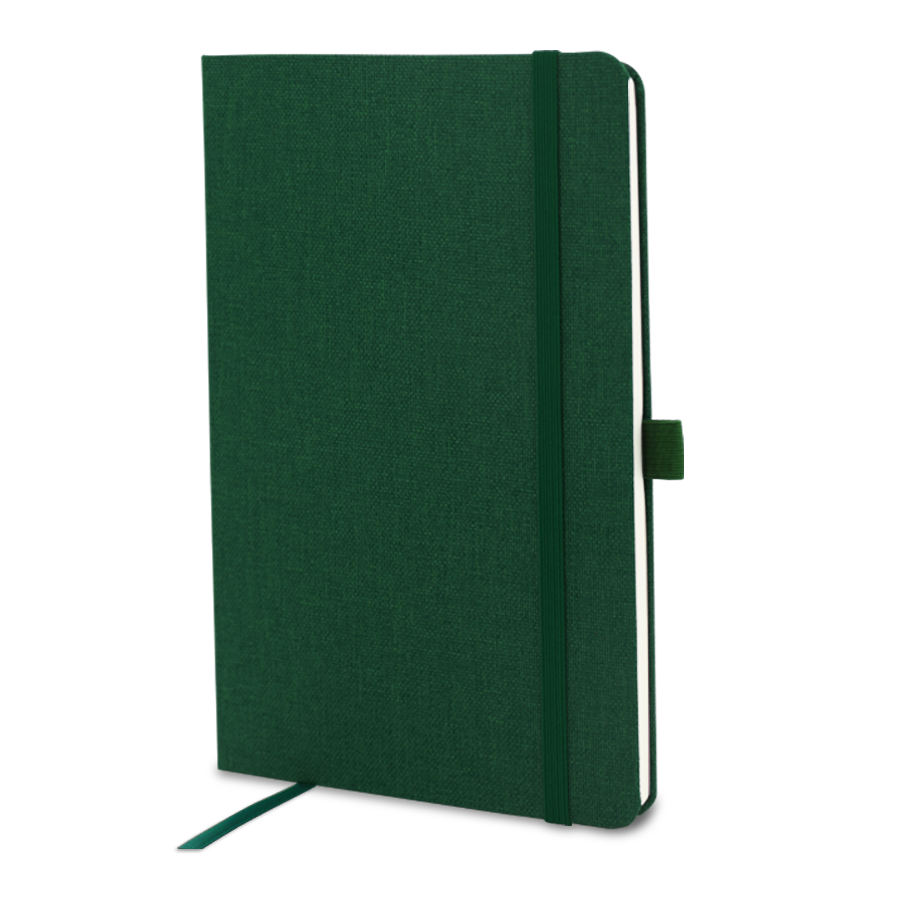 note book a5 en tissu recyclé