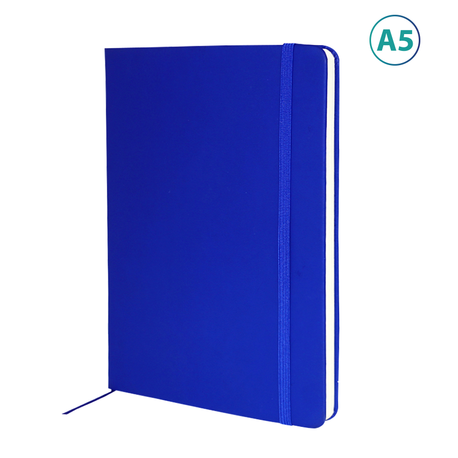 notebook publicitaire a5 elastique soft-touch