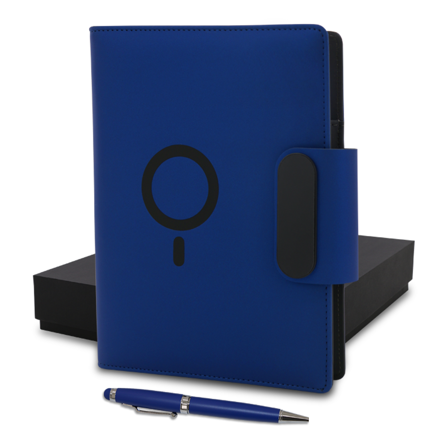 coffret note-book power bank 8000 mah wireless