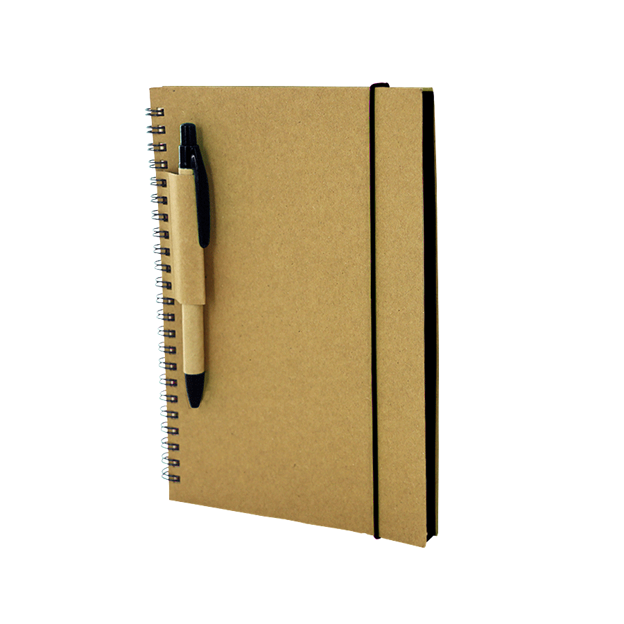 note-book a5  ecologique en carton