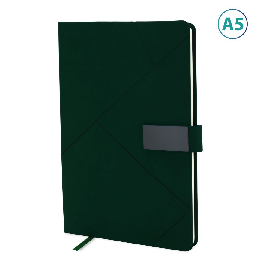 notebook a5 avec motif géométrique