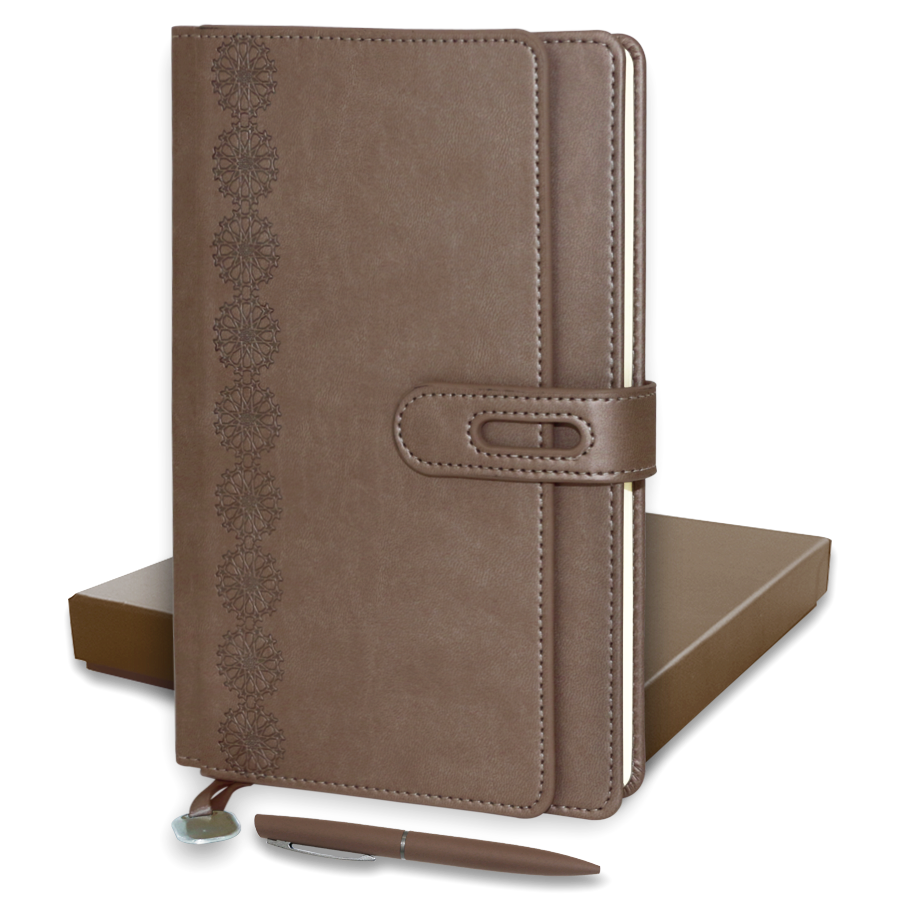 coffret note-book design arabesque