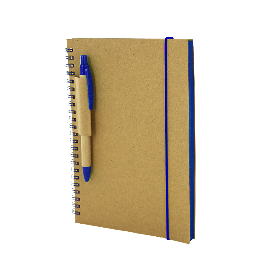 note-book a5  ecologique en carton