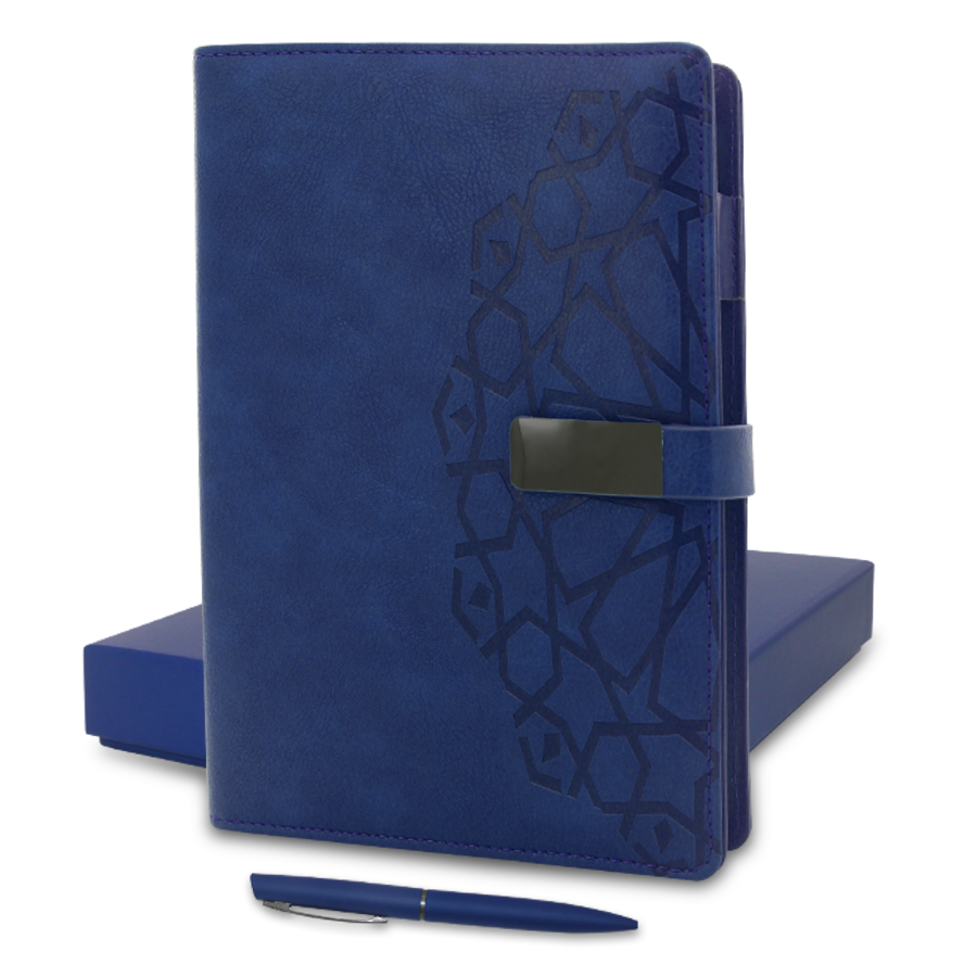 coffret note book et stylo design marocain