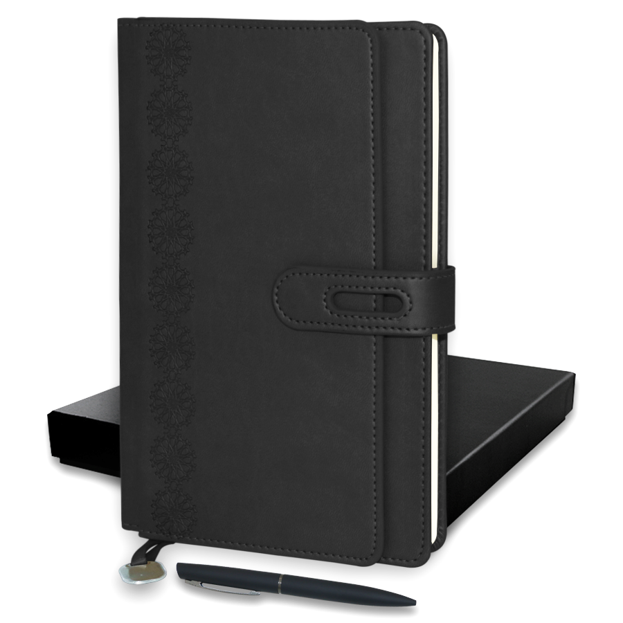 coffret note-book design arabesque